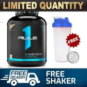 RULE1 R1 PROTEIN WHEY 100% BLEND 5LB || ON WPI WPC LEAN BCAAS 5LBS *