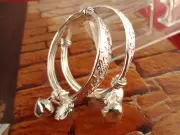 3X Charms Silver Plated Baby Kids Bangle Bells Bracelet Jewellery Gift`UU