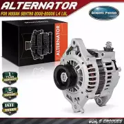 Alternator for Nissan Sentra 2002-2006 L4 1.8L 80A 12 Volt Clockwise 6-Groove (for: Nissan)
