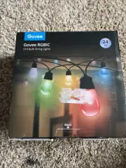 Govee RGBIC S14 LED 24ft Bulb String Lights color changing 47+ Modes L