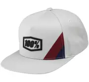 100% Men's Cornerstone Hat One Size Grey 20050-023-01