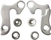 Derailleur Hanger (2 Pieces), Bicycle Bike Dropout Derailleur Hanger 25 For Kona Fuji Stinky Dawg Coilair Coiler Howler Stab Fire Schwinn Orbea Trek Scott Univega Haro Ironhorse Giant Dahon with Bolts