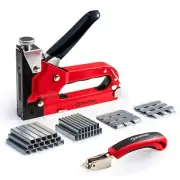 Upholstery Heavy Duty, 4 in 1 Stapler Gun with 6000 Staples, Remover, Manual ...