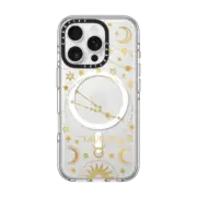 iPhone 16 Pro Clear Case MagSafe Compatible zodiac star sign taurus