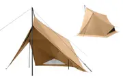 TOKYO CRAFTS Diamond TC Solo Tent - Sand | The Most Evolved Solo Camping Tent, Tent