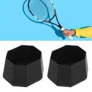 2pcs Tennis Racket Butt Cap Tennis Tennis Racket Silicone End Cover For BT