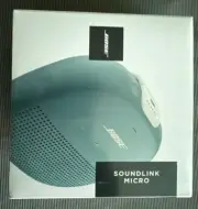 Bose Soundlink Micro Portable Bluetooth Speaker Stone Blue Factory Sealed Box
