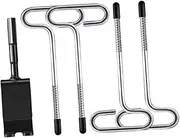 Ice Anchor Drill Adapter Kit for Fishing Setting Up Ice Fishing Tent Outdoor