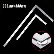 L Square Angle Ruler Mark Stainless Steel Tools Workshop 300/500mm Measuring