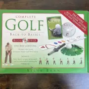 Complete Golf Back To Basics Book And DVD Setup Guide Putting Cup Training Grip