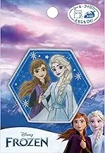 Pioneer MY6501-MY520 Disney Frozen Anna Elsa Patch, Width 2.4 x Height 2.0 inches (60 x 52 mm), Seal and Iron, Adhesive for Both Use