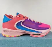 Nike Zoom Freak 4 Barrier Reef Mens Size 12.5 DQ3824-500 Basketball Shoes New