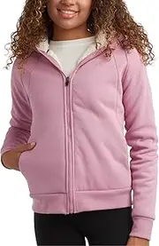 [Spyder] Women’s Sherpa Lined Hoodie Sweatshirt - Heavyweight Wind-Resistant Fleece Zip Up Sweatshirts for Women (Sizes: S-XL)