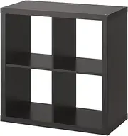 [IKEA] Kallax 4 Shelving Unit Black-Brown