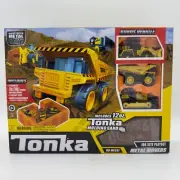 Tonka Metal Movers Jobsite Playset Construction Toy with Sand - DAMAGED BOX