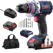 Cordless Hammer Drill Set,DEXTRA Brushless Drill Driver Kit,20V Impact Drill