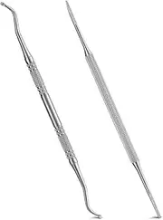 2PCS Ingrown Toenail File and Lifter with Storage Case,YINYIN100% Stainless Steel ingrown toenail Tool,Double Sided Professional Grade Nail Cleaner Tool