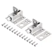 Spring Loaded Latch Pin, 2Pcs - 201 Stainless Steel Square Tip of Pin Downward
