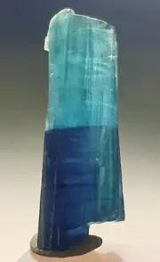 Amazing Indicolite Terminated Tourmaline Crystal From Afghanistan