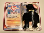 ☑️Ty Beanie Babies The End Bear 1999 With RARE Tag Errors Mint Condition