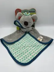 B. Snugglies Fluffy Koko Baby Security Lovey Blanket Soft Koala Bear