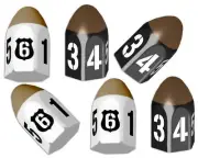 Tiny Epic Crimes 6 Pack Dice