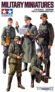 Tamiya 35298 German Field Commander Set 1/35 Scale Plastic Model Figures