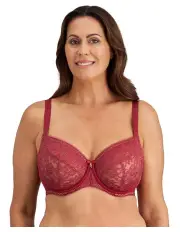 [Fayreform] Daring Underwire Bra in Tibetan Red