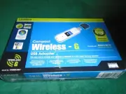 Linksys Compact wireless -g USB 2.0 Adaptor Model # wusb54gc New and Sealed