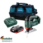 【METABO 美達寶】18V鋰電線鋸機 STAB 18 LTX 100 4.0HD單電版(優惠套裝組合)