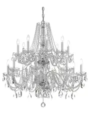Crystorama 16-Light Traditional Crystal Chandelier