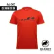 【Mammut 長毛象】QD Logo Print T-Shirt AF Men 快乾LOGO短袖T恤 男款 經典紅PRT3 #1017-02012