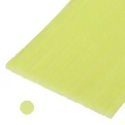 30 Pcs Fluorescent Yellow 1/4 Cylinder Sealing Wax Stick Glue Gun Wax Seal Rod