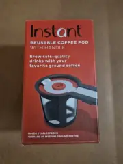 Instant Reusable Coffee Pod with Handle, Compatible with Instant Solo (S1803)