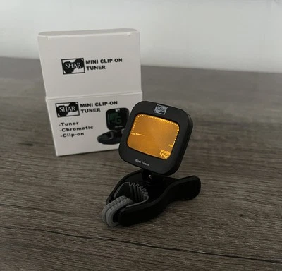 Snar Mini Clip-On Chromatic Tuner for Guitar, Bass, Violin, Ukulele