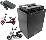 60V 20Ah 28Ah 32Ah 40Ah 60Ah Motorcycle Battery 60V Lithium Ion Battery 60V Replacement Battery for 0-3500W Motor Conversion Kits(350mm,60V 40Ah)