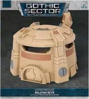 Gothic Sector Battlefield in a Box United Frontier Bunker (x1) New Free Shipping