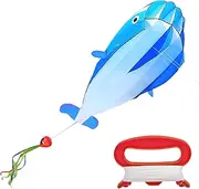 XIMEY Octopus Kite, Children's Kite, Flight Kite, Large, 550 x 72 cm, Children's Flight Kite, Wind Kite with Kite Cord, 100 m, Let Kite Climb Children from 8 Years and Adults