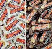 PAYDAY CLASSIC BAR, CHOCOLATE BAR DELICIOUS Individually Wrapped Assorted POUNDS