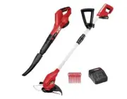 Ozito 18V Cordless Leaf Blower Grass Trimmer Combo Kit Lawn Whipper Snipper New