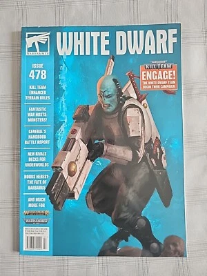 White Dwarf Issue 478 Gaming Magazine Games Workshop