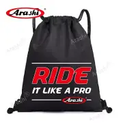 Arashi Universal Waterproof Oxford Canvas Fabric Drawstring Bag Backpack