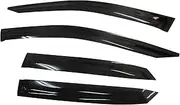 YW AUTO Out Channel Ventvisor/Window Deflectors/Window Visor | Fits 2016-2022 Lexus RX RX200t RX350 RX450h, 4 pcs.
