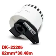 15 x Continuous Label Roll for Brother DK-22205 for QL-570 QL-700