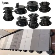 Effective Water Drainage System with Adjustable Decking Support Pedestal Set