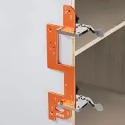 Woodworking Groove Tool Invisible Handle Router Slotting Template High Precision Aluminum Alloy Anodized Kitchen Wardrob
