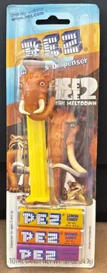 PEZ *Manny Ice Age 2* Candy Dispenser NEW Card 2006