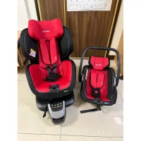 在飛比找蝦皮購物優惠-Recaro zero.1 兒童汽座+提籃 降價❗️❗️