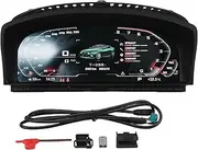 Brilluxa Instrument Cluster, Digital Dashboard Display, Compatible with 7 Series E65 E66, LCD Speedometer Panel Replacement