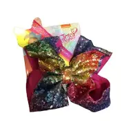Jojo Siwa Sequined Multicolor Hair Bow